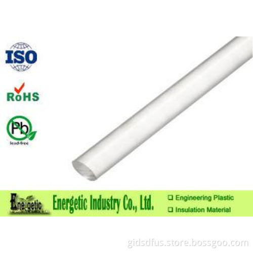 Blue Polycarbonate Plastic Rod and Sheet , Custom 1000mm Le